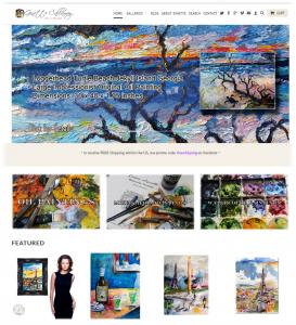 Ginette Callaway Original Art Web Site Launch